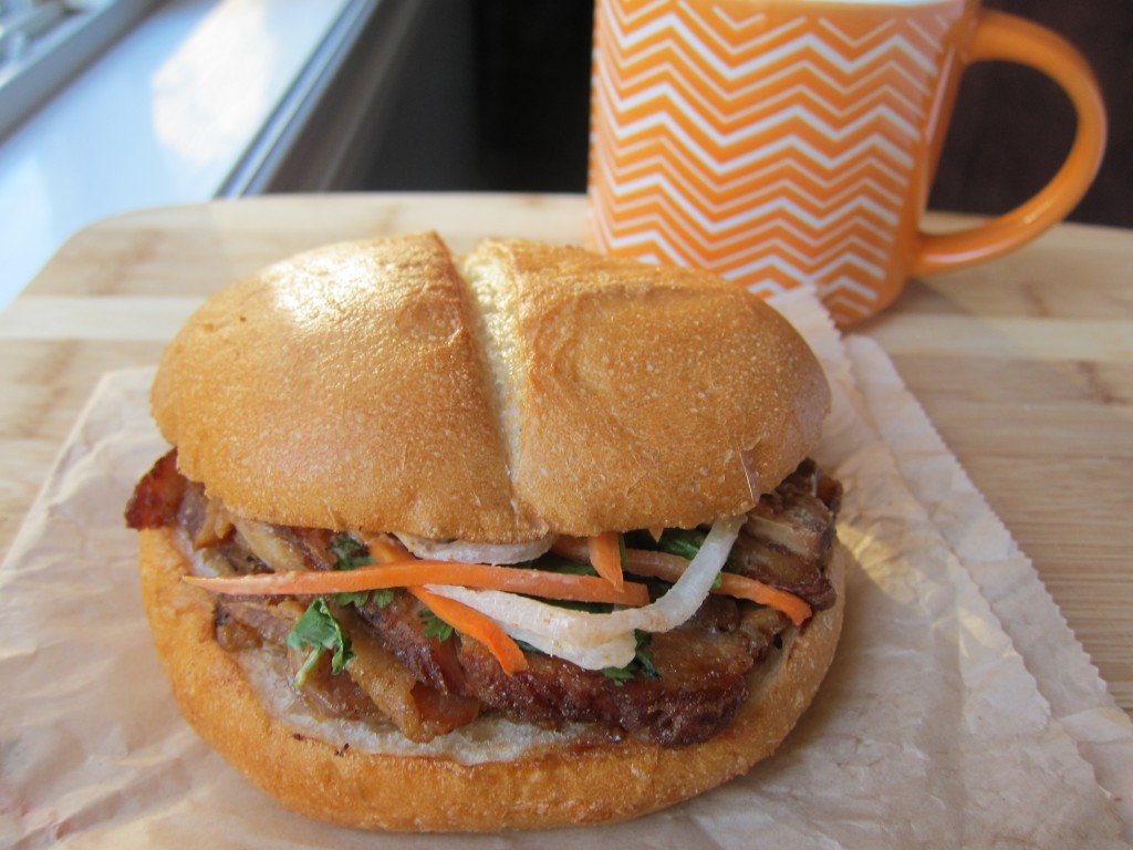 Drift's Pork Belly Sandwich
