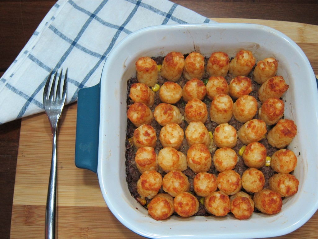 The Best Tater Tot Shepherds Pie