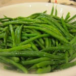 ginger green beans