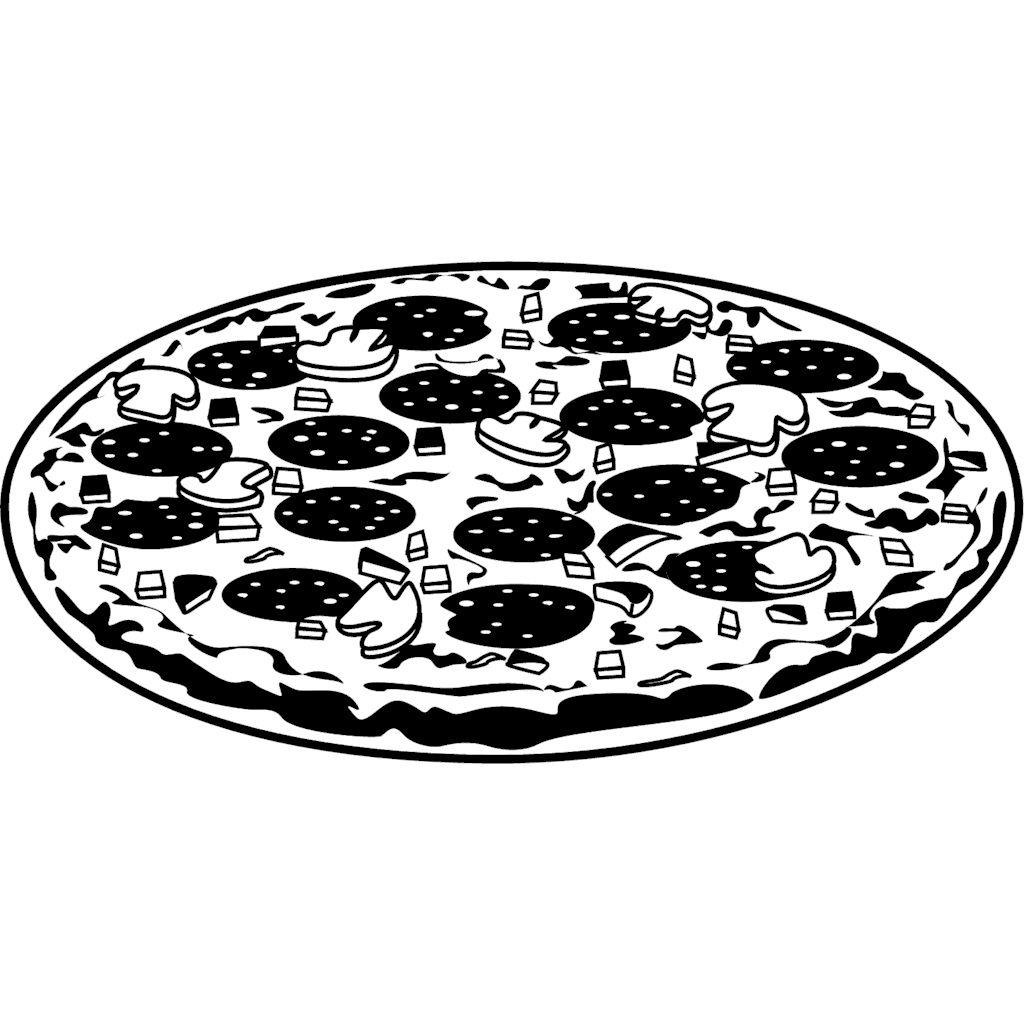 Пицца черно белая. Векторная пицца. Пицца силуэт. Пицца клипарт.
